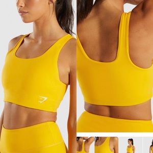 Gymshark Dreamy Sports Bra Citrus Yellow